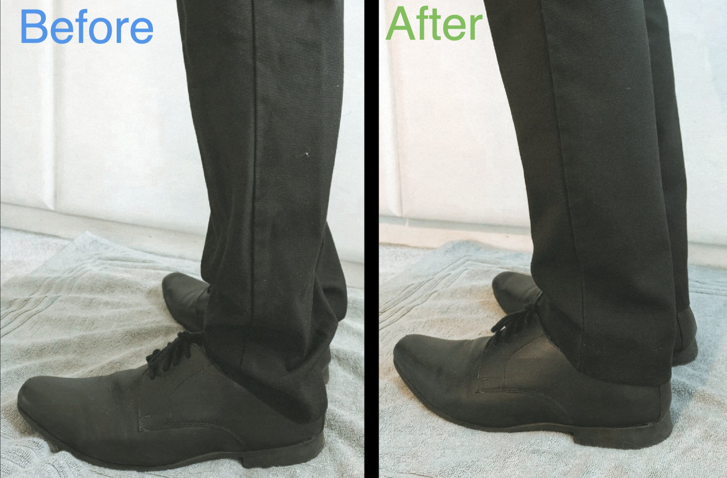 Our services include Ironing, Alterations, and Repairs